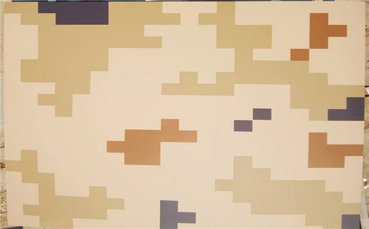 西安荒漠迷彩漆喷涂